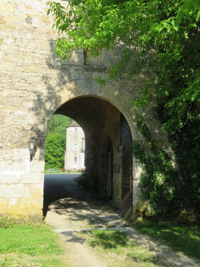 Bed and Breakfast Chateau De Gaubert Terrasson Exterior foto